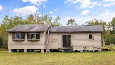 Photo of 190 Acres with Solar-Powered Cabin for Sale in Gaylord, Michigan