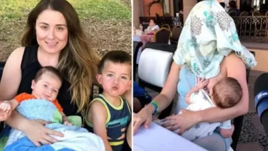 Photo of Texas mom brings new meaning to words ‘cover up’ in viral breastfeeding photo