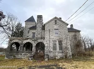 Photo of $200,000 | Historic Limestone Estate with Grand Fireplaces, Gardens, and Original Craftsmanship on 12 Acres.