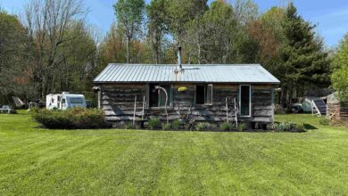 Photo of 3-Bedroom Cabin Property on 63.25 Acres in Winthrop, New York