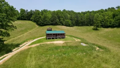 Photo of Unfinished DIY Cabin on 7+ Acres with Greenhouse. $117,000