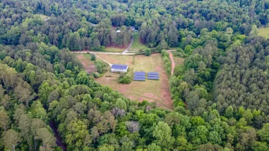 Photo of $140,000 – 3-Bedroom Fixer-Upper with Solar Income on 9.8 Private Acres in La Fayette, GA