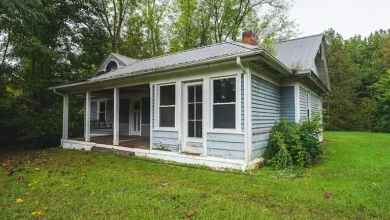 Photo of Fixer-Upper Cottage on 6.85 Acres with Pond and Creek Frontage – Only $38,000