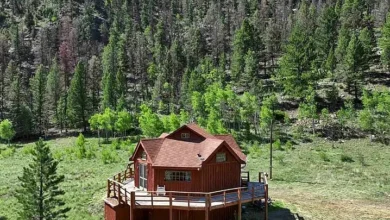 Photo of $286,000 – 20-Acre Mountain Retreat with Rustic Cabin in Guffey, CO