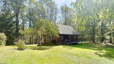 Photo of Handcrafted Cabin with 22.5 Acres of Land in Grafton, West Virginia