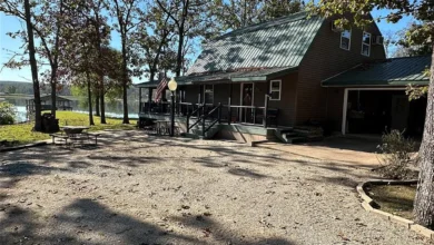 Photo of Lakefront Cabin with Private Dock & Boats. $160,000