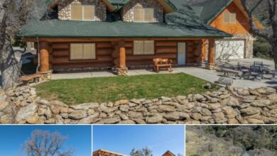 Photo of 5-Bedroom Custom Log Home on 20+ Acres in Tehachapi, California