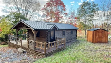 Photo of New Log Cabin Retreat with Decks, Fire Pit & Private Setting – A Perfect Weekend Escape