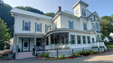 Photo of 14 bedrooms and eight bathrooms! Circa 1890. Almost an acre in Maine.
