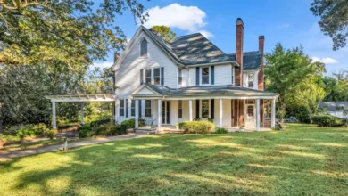 Photo of Like a time capsule. Has a pool! 16 acres in North Carolina. $550,000